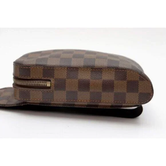 Authentic Louis Vuitton Geronimos Bum Bag Sling Bag Damier Ebene Crossbody Waist - Picture 7 of 16